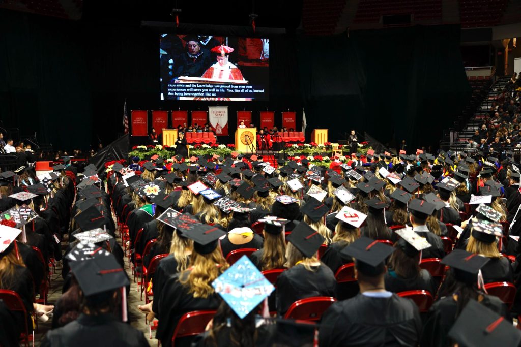 Graduating Redbirds came together to celebrate commencement.